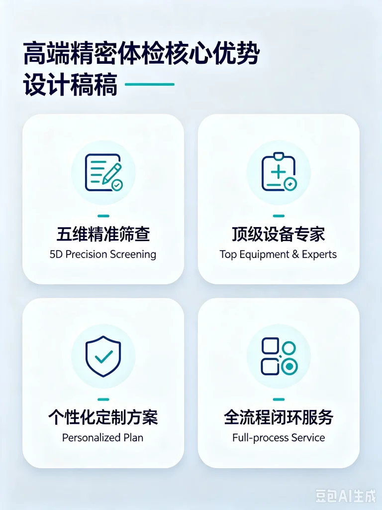 Cross-border Premium Precision Health Check-up Service